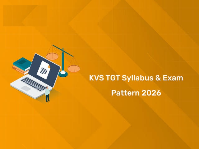 KVS TGT English Syllabus 2026 and Exam Pattern