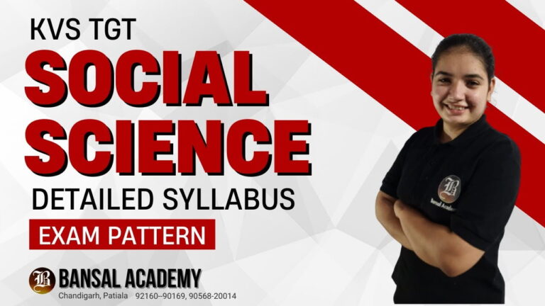 KVS TGT Social Science Syllabus 2026 and Exam Pattern