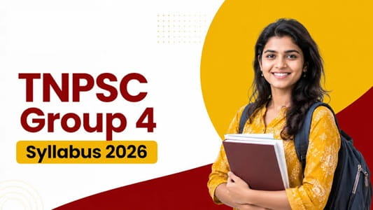 TNPSC Group 4 Syllabus 2026 and Exam Pattern