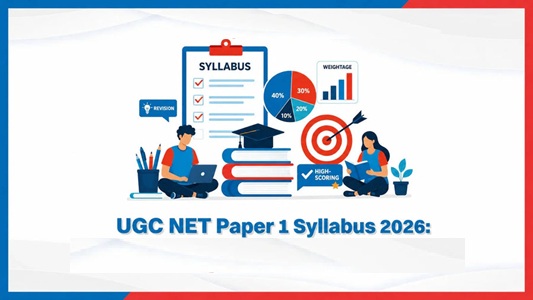UGC NET Paper 1 Syllabus 2026 and Exam Pattern