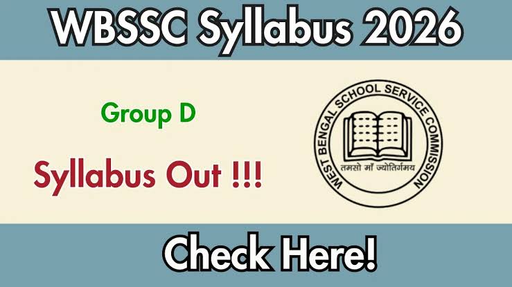 WBSSC Group D Syllabus 2026 and Exam Pattern